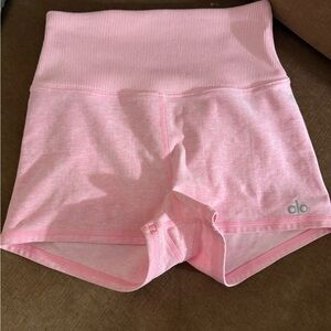 Alo Yoga Women's Pink Shorts